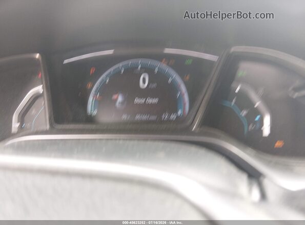 SHHFK7H84LU204912 2020 HONDA CIVIC Black Հետևի նստատեղերի տեսք