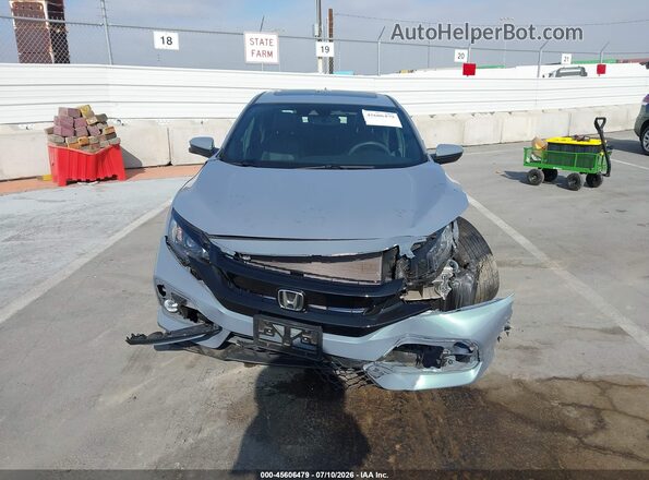 SHHFK7H85LU405587 2020 HONDA CIVIC Blue Widok zestawu wskaźników
