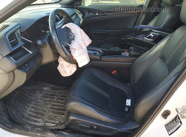SHHFK7H86LU402391 2020 HONDA CIVIC White წინა სალონის ხედი