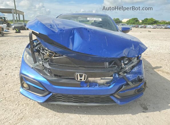SHHFK7H87LU222160 2020 HONDA CIVIC Blue Widok z przodu
