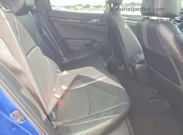 SHHFK7H87LU222160 2020 HONDA CIVIC Blue Widok tylnych siedzeń