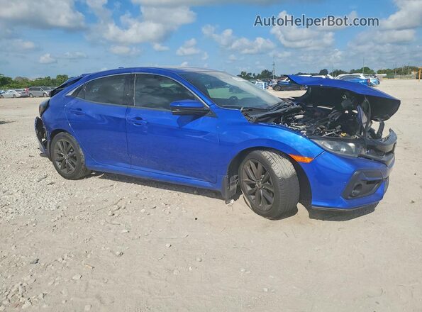 SHHFK7H87LU222160 2020 HONDA CIVIC Blue Przód prawy