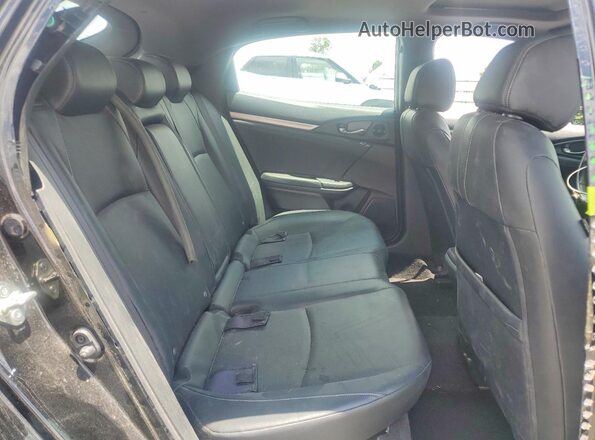 SHHFK7H88KU422091 2019 HONDA CIVIC Black Vista de los asientos traseros