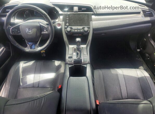 SHHFK7H88KU422091 2019 HONDA CIVIC Black Vista del salpicadero