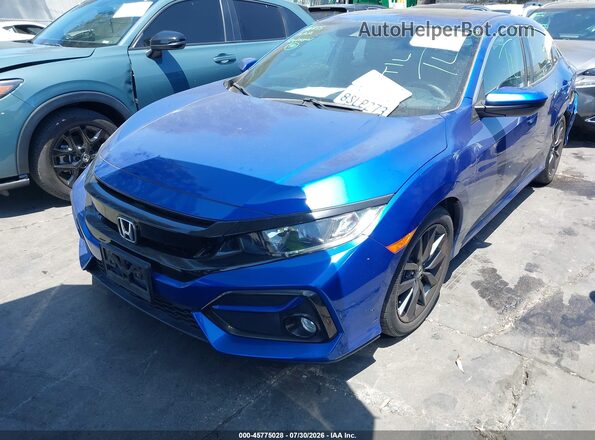 SHHFK7H88LU416342 2020 HONDA CIVIC Blue Front left