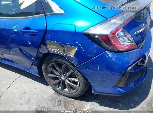 SHHFK7H88LU416342 2020 HONDA CIVIC Blue Front view