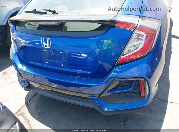 SHHFK7H88LU416342 2020 HONDA CIVIC Blue 