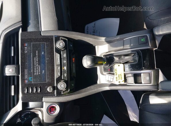 SHHFK7H88LU416342 2020 HONDA CIVIC Blue Dashboard view