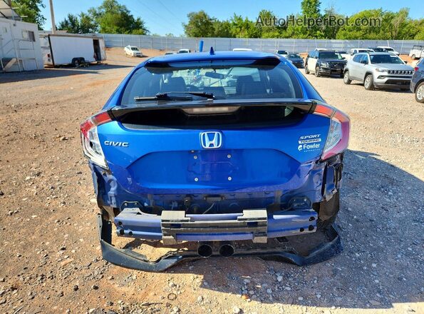 SHHFK7H90HU231220 2017 HONDA CIVIC Blue Vista trasera