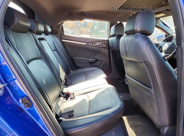 SHHFK7H90HU231220 2017 HONDA CIVIC Blue Vista de los asientos traseros