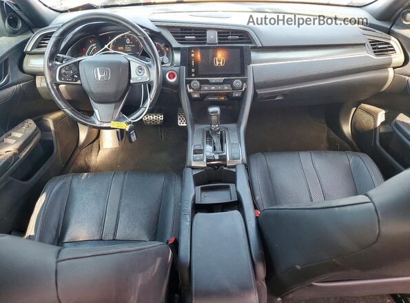 SHHFK7H90HU231220 2017 HONDA CIVIC Blue Vista del salpicadero