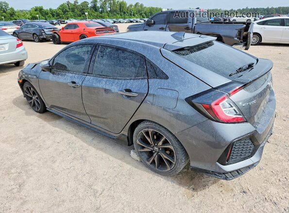 SHHFK7H91KU412642 2019 HONDA CIVIC Gray Задня ліва чверть