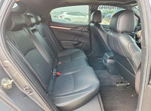 SHHFK7H91KU412642 2019 HONDA CIVIC Gray Вид задніх сидінь