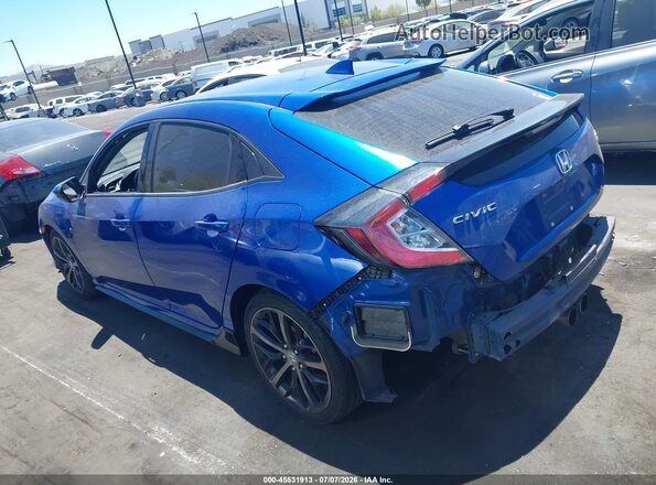 SHHFK7H92LU417088 2020 HONDA CIVIC Blue Trasero izquierdo