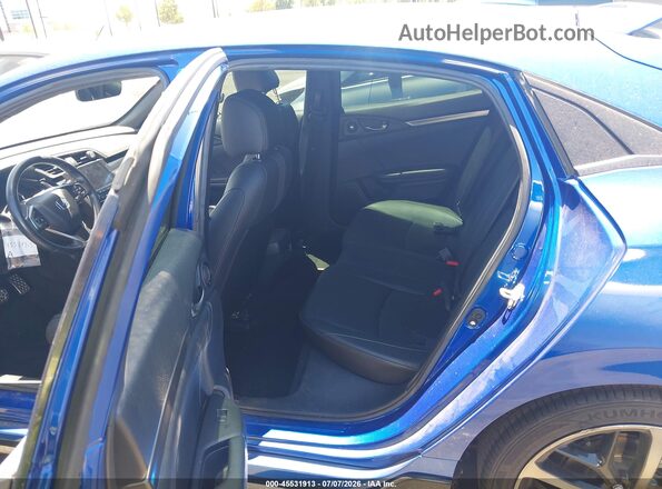SHHFK7H92LU417088 2020 HONDA CIVIC Blue Vista de la etiqueta del VIN