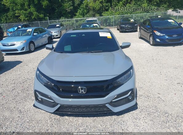SHHFK7H92MU217779 2021 HONDA CIVIC Gray Instrument cluster view