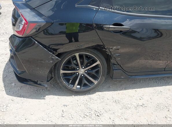 SHHFK7H93LU202867 2020 HONDA CIVIC Black Widok z przodu