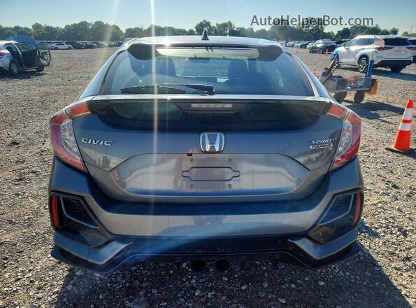 SHHFK7H93LU208734 2020 HONDA CIVIC Gray Widok z tyłu