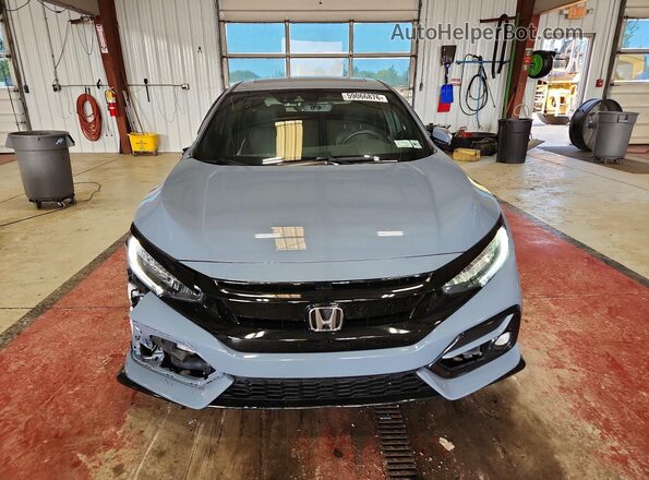 SHHFK7H93MU415481 2021 HONDA CIVIC Blue Դիմացի տեսք