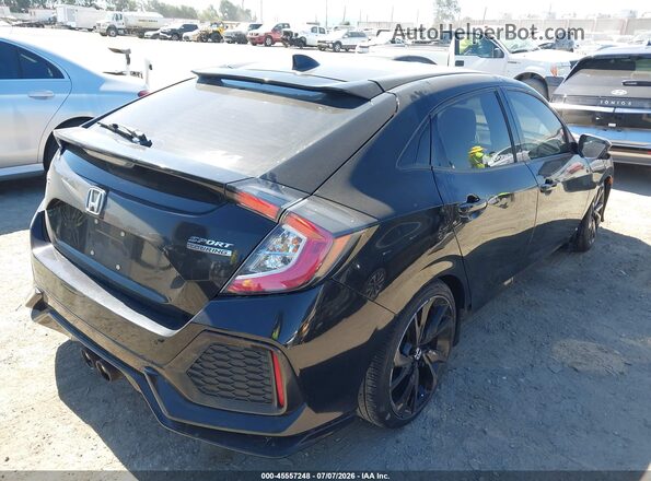 SHHFK7H94HU418573 2017 HONDA CIVIC Черный Задняя правая четверть