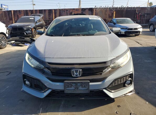 SHHFK7H94KU414286 2019 HONDA CIVIC Gray Դիմացի տեսք