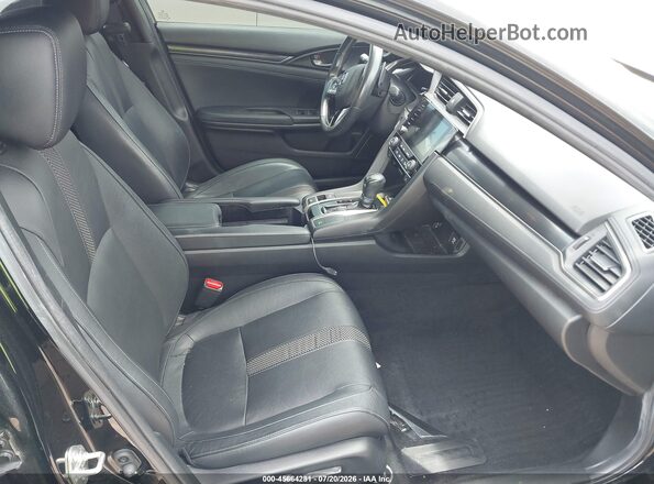 SHHFK7H94MU210588 2021 HONDA CIVIC Black Front interior view