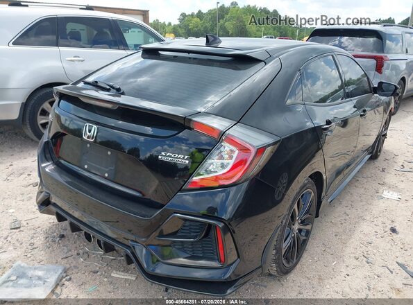 SHHFK7H94MU210588 2021 HONDA CIVIC Black Rear right