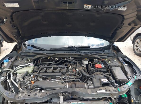 SHHFK7H94MU210588 2021 HONDA CIVIC Black Rear view