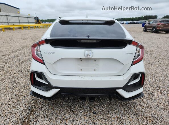SHHFK7H95MU213077 2021 HONDA CIVIC White Հետևի տեսք