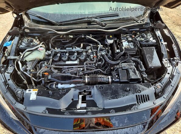 SHHFK7H96JU425756 2018 HONDA CIVIC Black უკანა სალონის ხედი