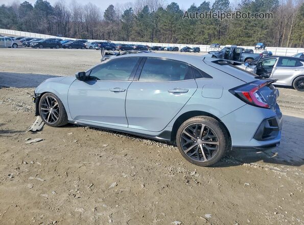 SHHFK7H96MU206882 2021 HONDA CIVIC Gray Trasero izquierdo