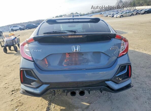 SHHFK7H96MU206882 2021 HONDA CIVIC Gray Vista trasera