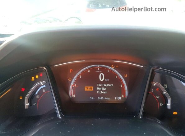 SHHFK7H96MU206882 2021 HONDA CIVIC Gray Vista del cuadro de instrumentos