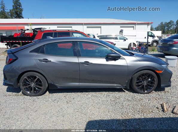 SHHFK7H96MU407584 2021 HONDA CIVIC Gray Vista interior trasera