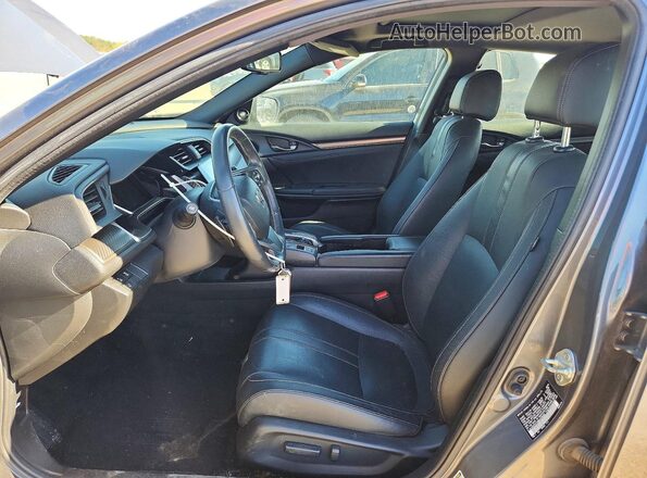 SHHFK7H98JU236462 2018 HONDA CIVIC Gray Սալոնի դիմացի տեսք