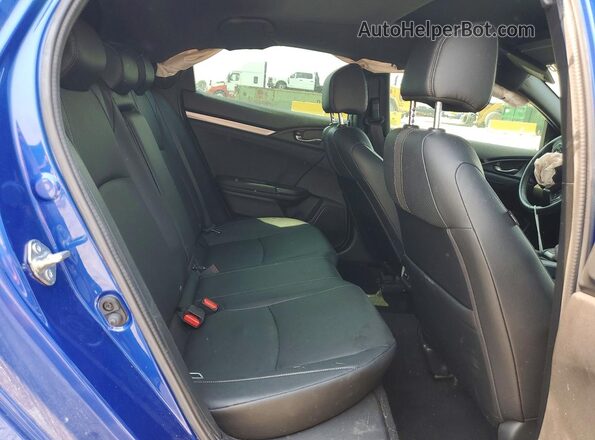SHHFK7H98LU222323 2020 HONDA CIVIC Blue Հետևի նստատեղերի տեսք
