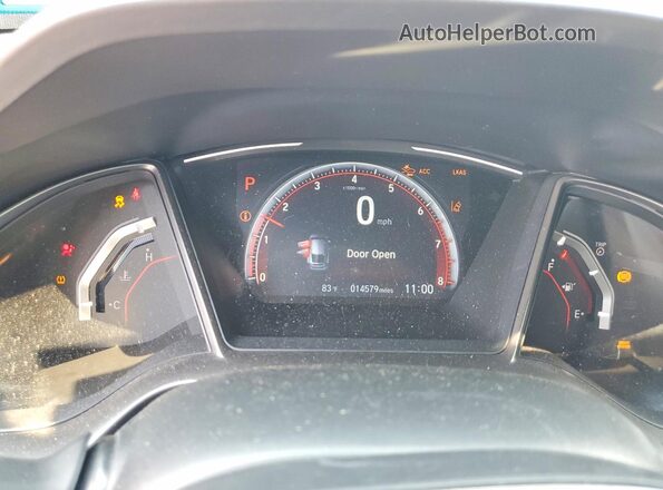 SHHFK7H98LU222323 2020 HONDA CIVIC Blue Սարքավորումների վահանակի տեսք