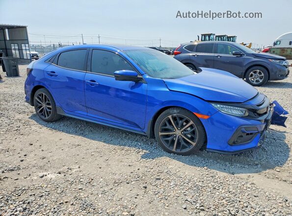 SHHFK7H98LU222323 2020 HONDA CIVIC Blue Առջևի աջ