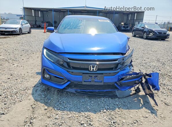 SHHFK7H98LU222323 2020 HONDA CIVIC Blue Դիմացի տեսք