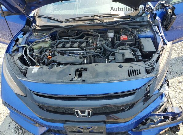 SHHFK7H98LU222323 2020 HONDA CIVIC Blue Սալոնի հետևի տեսք