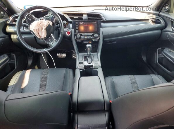 SHHFK7H98LU222323 2020 HONDA CIVIC Blue Առջևի վահանակի տեսք
