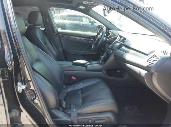 SHHFK7H98LU407083 2020 HONDA CIVIC Black Widok wnętrza z przodu