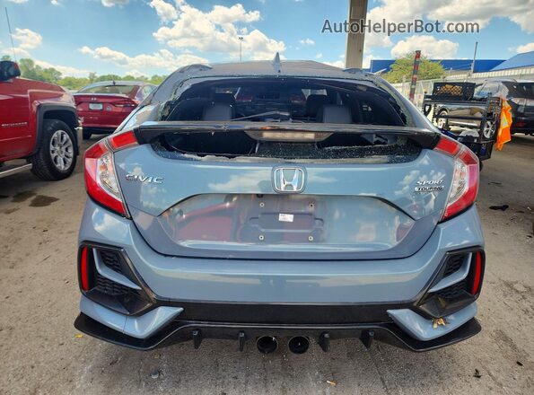 SHHFK7H98LU412865 2020 HONDA CIVIC Gray Вид ззаду