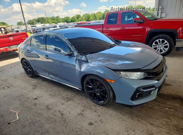 SHHFK7H98LU412865 2020 HONDA CIVIC Gray Передня права чверть
