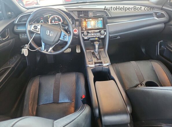 SHHFK7H98LU412865 2020 HONDA CIVIC Gray Вид панелі приладів