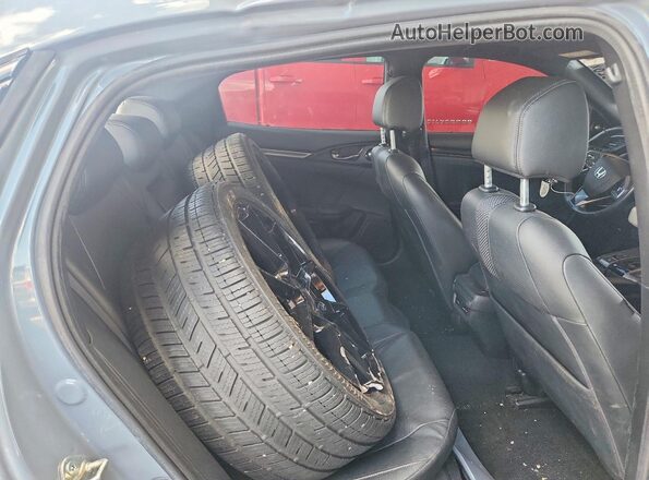 SHHFK7H98LU412865 2020 HONDA CIVIC Gray Вид задніх сидінь