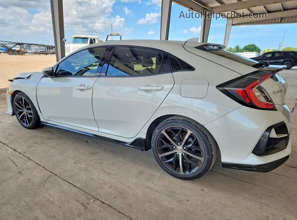 SHHFK7H99LU201156 2020 HONDA CIVIC White Trasero izquierdo