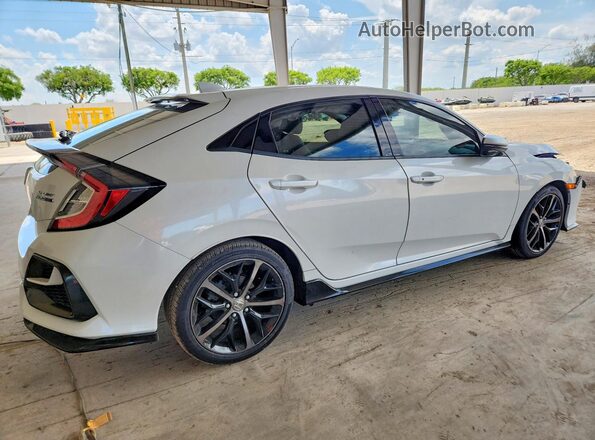 SHHFK7H99LU201156 2020 HONDA CIVIC White Trasero derecho