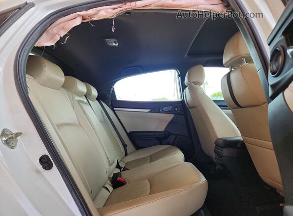 SHHFK7H99LU201156 2020 HONDA CIVIC White Vista de los asientos traseros