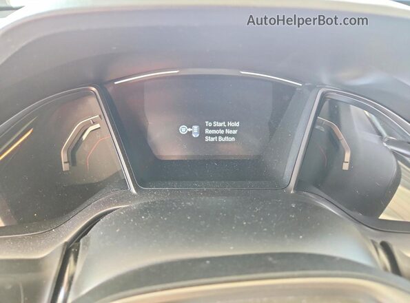 SHHFK7H99LU201156 2020 HONDA CIVIC White Vista del cuadro de instrumentos